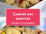 Cookies aux smarties pour des goûters colorés et ludiques