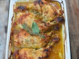 Cuisses de poulet au four