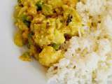 Curry végétarien au chou-fleur