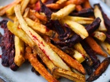 Frites de légumes racines maison à l’airfryer