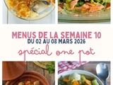 Menu de la semaine 10 – Mars : One pot