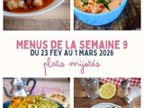 Menu de la semaine 9 – Février : plats mijotés