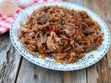 Pulled beef (boeuf effiloché)