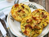 Quiche sans pâte poulet courgette