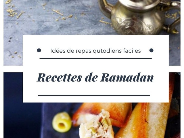 Recettes de Diner et Ramadan