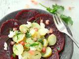 Salade betterave, Rattes et pleins de trucs gourmands