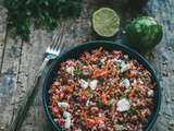 Salade quinoa lentille