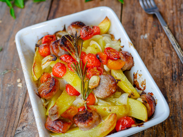 Recette Avec Saucisson Sec Et Pomme De Terre Recettes de Saucisse et Pomme de terre - 2