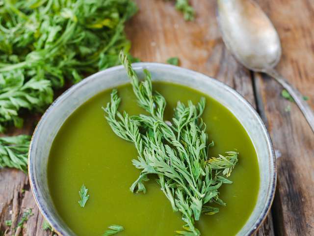 Recettes de Soupe aux fanes de carottes de Marcia 'Tack