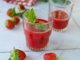 Soupe de fraises