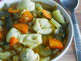 Soupe de légumes aux Tortellinis