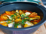 Tajine de sardines aux pommes de terre