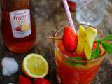 Virgin mojito aux fraises sans alcool