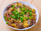 Authentique Tanindon – Donburi de boeuf et oeuf