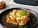 Cannelloni sans gluten aux épinards et crème fraîche