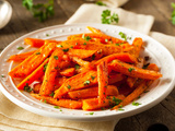 Carottes au air fryer