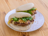 Gua bao – pain vapeur taïwanais au porc braisé