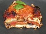 Lasagnes d’aubergines à la feta et au pecorino, sans pâtes