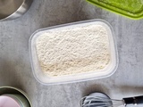 Mélange de farines sans gluten sans gomme, sans tapioca