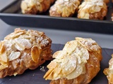 Mini croissant aux amandes vegan sans gluten