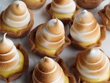 Mini tarte au citron meringuée sans gluten