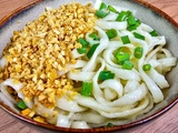 Nouilles Yan Mian (腌面) – nouilles chinoises à l’ail frit