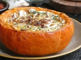 Potimarron farci au camembert