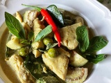 Poulet au curry vert thaï – เเกงเขียวหวานไก่
