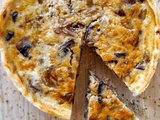 Quiche aux champignons sans gluten sans fromage