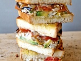 Sandwich végétarien sans gluten