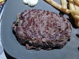 Steak haché au air fryer