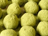 Truffes au matcha sans sucre ajouté