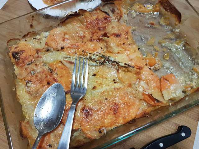 Recette Gratin Pomme De Terre Et Patate Douce Recettes de Patate douce de mariamadeleine