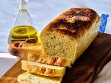 Focaccia debout