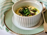 Œufs cocotte aux asperges vertes