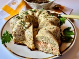 Pain aux deux poissons, sauce vierge