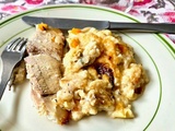 Porc et riz au lait