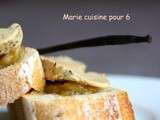 Foie gras mi-cuit à la vanille et son chuthney de rhubarbe : ma participation au mmm