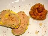 Thème de novembre : on prépare noël !!! foie gras mi-cuit, cuisson vapeur