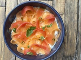 Burrata melon-pastèque