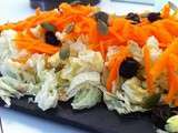 Choux chinois, carotte et petits trésors...
Une salade fraîcheur si bonne