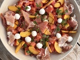 Salade qui donne la pêche