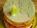 Gâteau d'anniversaire pour les 4 ans de Greenweez, crème mascarpone et framboises