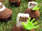 Horribles cupcakes et un concours d'Halloween