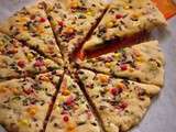 Pizza cookie ! (cookies de Laura Todd)