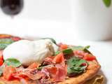 Pizza italienne avec Carrefour