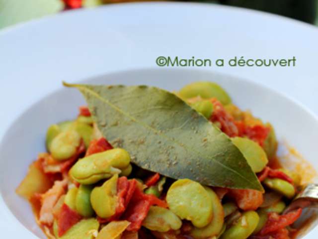 Recettes de Fèves de Marion à découvert
