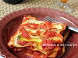Lasagnes de légumes & mozzarella
