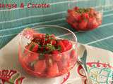 Salade de fraises