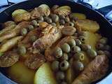 Tagine de poulet aux olives